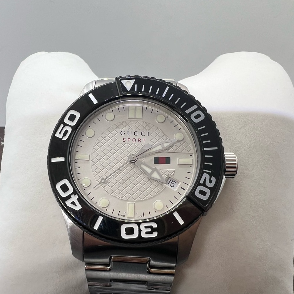 Gucci G-Sport 126 XL YA126250 Stainless Steel Dial Quartz Men's Watch